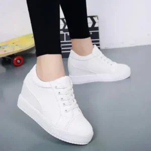 Demoshoes Women'S Fashion Platform Platform Sneakers