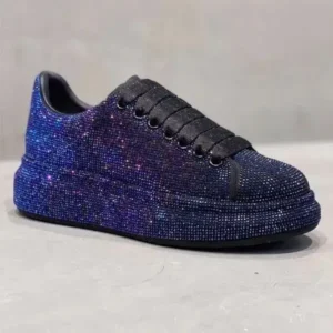 Demoshoes Night Star Rhinestone Platform Sneakers