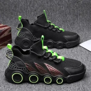 Demoshoes Men Casual Breathable Deodorant Mesh Sports Shoes