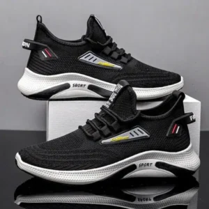 Demoshoes Men Fashion Mesh Breathable Sneakers