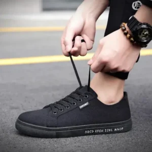 Demoshoes Men Casual Canvas Breathable Shoes