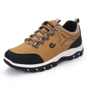 Demoshoes Men'S Fashion Round Toe Low Top Large Size Casual Mountaineering Sneakers