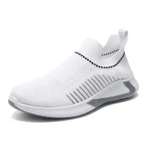 Demoshoes Men Fashion Summer Flyknit Breathable Sneakers