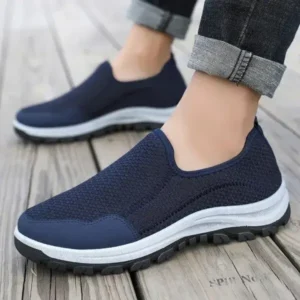 Demoshoes Men Fashion Fall Casual Comfortable Lightweight Flyknit Breathable Mesh Loose Sneakers