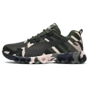 Demoshoes Couple Casual Camouflage Pattern Lace Up Design Breathable Sneakers