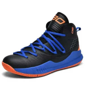 Demoshoes Men Casual High Top Breathable Basketball