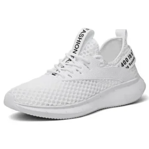 Demoshoes Men Fashion Mesh Hollow Breathable Sneakers