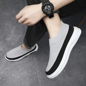 Demoshoes Men Fashion Breathable Lightweight Platform Shoes