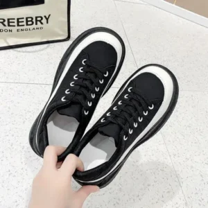 Demoshoes Women Fashion Cute Platform Sneakers